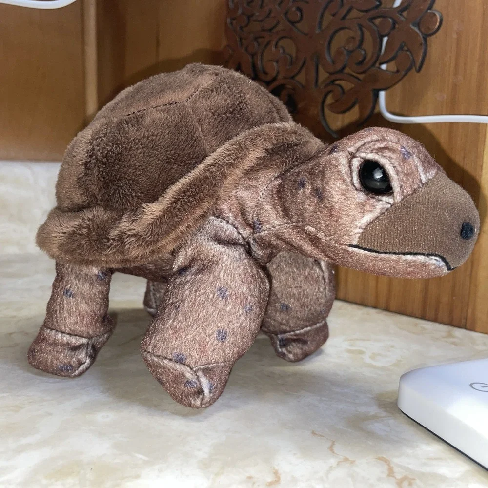 Wild Republic Cuddlekins Mini Tortoise 7 Inch‎ Plush Figure NEW IN STOCK